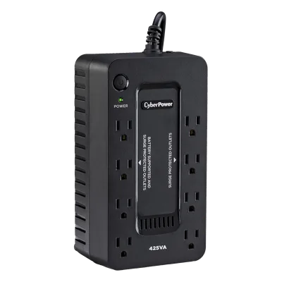 UPS de Reserva / 425 VA / 255 W / 8 Tomas NEMA 5-15R / 4 Salidas con Batería / Topología Standby / USB / 120 Vca