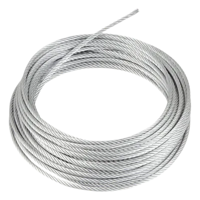Retenida de Acero Galvanizado / 1/8" / 7 Hilos Trenzados / Carga 600 kg / 200 m (656.2 ft) / Clase A