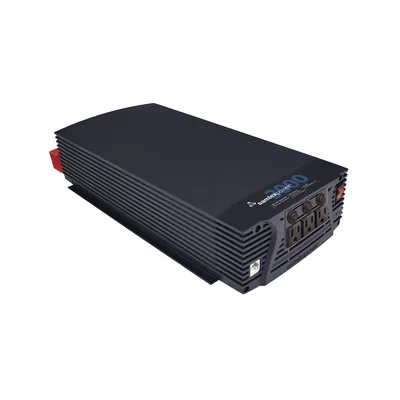 Inversor de Onda Senoidal Pura / 3000 W / 12 Vcc / 120 VCA / 3 Salidas GFCI / 6000 W Pico
