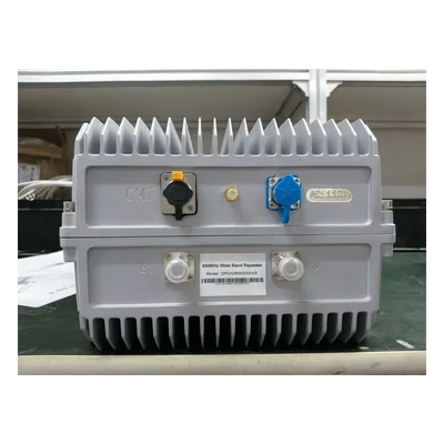 Amplificador de Señal Celular / Cobertura 5 km / 20 Watts / Banda 5 850 MHz / Ganancia 95 dB / IP65 / Monitoreo USB