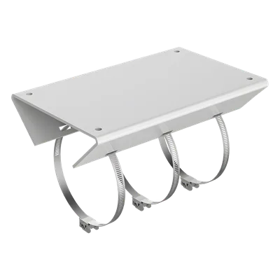 Montaje de Poste para Exterior / Brazo Extensible 305mm (12in) / Aleación de Aluminio / IP66 / Compatible con 30+ Modelos PTZ