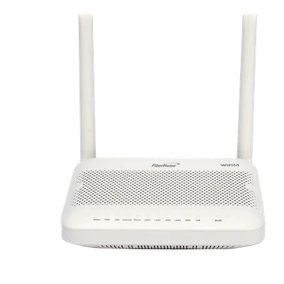 ONU GPON WiFi 6 / 4 Puertos Gigabit / 1 POTS / 2 USB / 2 Antenas 5 dBi / SC/UPC