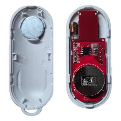 Llavero Inalámbrico para Cerca Eléctrica / 433 MHz / Alcance 80 m (262.5 ft) / Batería CR2032 / Operación -10 a 55°C