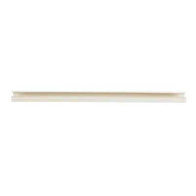 Canaleta de PVC Rígida / 38.4 x 24 mm / 2438 mm (8 ft) de Largo / UL94V-0 / Adhesiva Sin Herramientas / 13 Cables Cat6