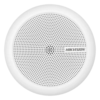 Micrófono Omnidireccional IP / Captación 360° / Alcance 5 m (16.4 ft) / Cancelación de Ruido / 12 VCC / Montaje Múltiple