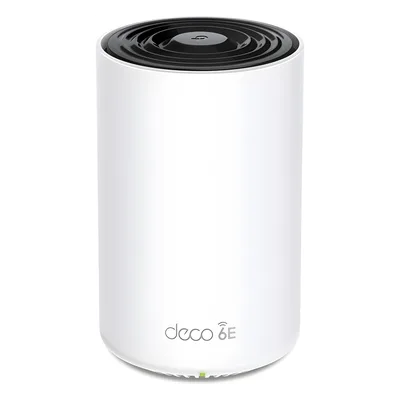 Router Inalámbrico MESH Interior / Wi-Fi 6E AX5400 Mbps / Triple Banda / 1 Puerto 2.5G WAN/LAN / 2 Puertos 1G WAN/LAN / 4 Antenas Internas / App Deco iOS/Android / HomeShield