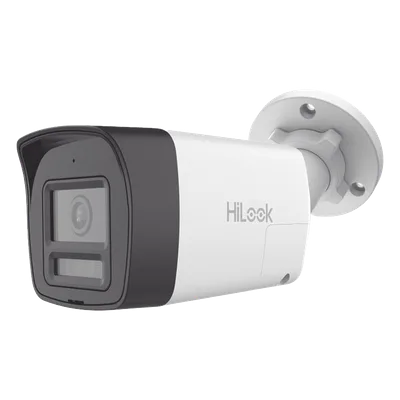 Cámara Bala TURBOHD / 2 Megapixel / Dual Light 30 m (98.4 ft) IR + 20 m (65.6 ft) Luz Blanca / Audio Bidireccional / IP67 / Metal