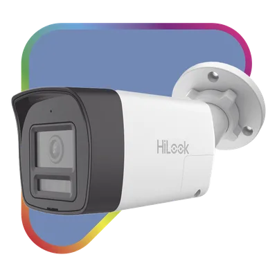 Cámara Bala TURBOHD / 2 Megapixel / Dual Light 30 m (98.4 ft) IR + 20 m (65.6 ft) Luz Blanca / Audio Bidireccional / IP67 / Metal