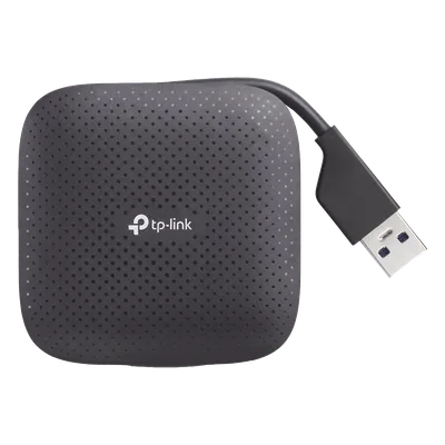 Hub USB Portátil / 4 Puertos USB 3.0 / Plug and Play / 71 x 71 x 16.6 mm (2.8 x 2.8 x 0.65 in) / Compatible Windows, macOS, Linux