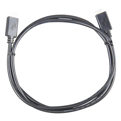 Cable de Comunicación VE.Direct / 5 m (16.4 ft) / Controladores Victron y Dispositivos GX / Conector Robusto / Aislante Resistente a Altas Temperaturas