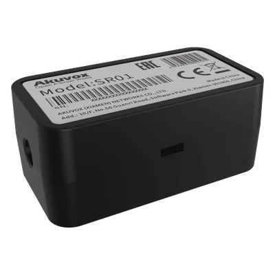 Módulo I/O para Control de Puerta / Comunicación Encriptada RS-485 / 1 Salida Relay NO/COM/NC / 1 Entrada Botón de Salida / Temperatura -20°C ~ +60°C / Interior