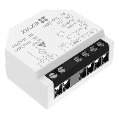 Relé Inteligente Wi-Fi / 16A 250VAC / Wi-Fi 6 y BLE / Alcance 200 m (656.2 ft) / Control por Voz / Compatible Matter