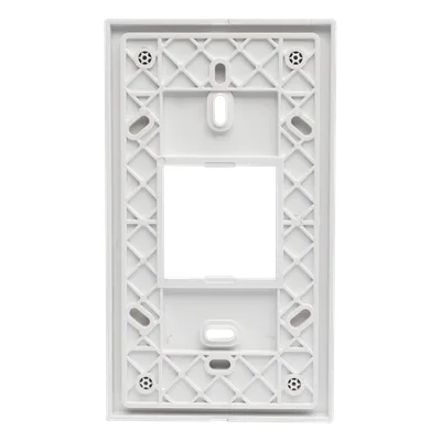 Marco para caja americana / Montaje vertical y horizontal / IP20 / Termoestable con bastidor metálico / Blanco