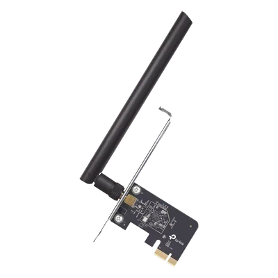 Adaptador PCI Express Inalámbrico / Dual Band AC 600 Mbps / MU-MIMO / Antena Omnidireccional 2 dBi / WPA3 / Perfil Bajo y Completo