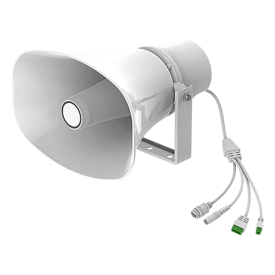 Altavoz SIP IP / 2 Líneas SIP / Potencia 30 W / IP66 Exterior / PoE 802.3af / Montaje en Pared