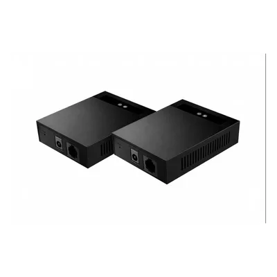 Convertidor 2 Hilos a Ethernet / Salida PoE 802.3af/at / Alcance 300 m (984.3 ft) / Entrada 100V~240V / Reutiliza PSTN/AWG
