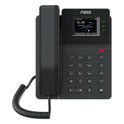 Teléfono IP / Pantalla 2.4" / Wi-Fi 6 / 4 Líneas SIP / Conferencia 6 Vías / Bluetooth 5.4