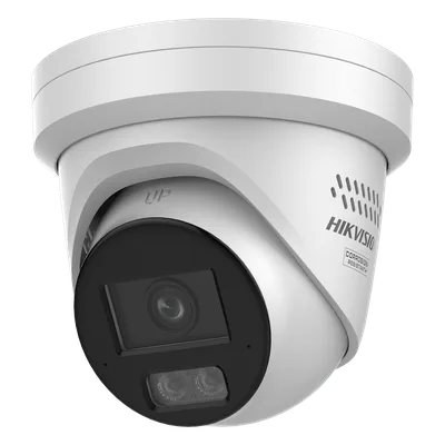 Turret IP / 6 Megapixel / Lente 2.8 mm / 98.4 ft IR + Luz Blanca / Audio Bidireccional / IP67 / Estrobo Azul y Rojo / WDR 130 dB / AcuSense 3.0 / Metal / NEMA 4X / AcuSeek