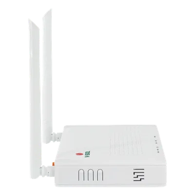 ONU Dual G/EPON / Wi-Fi 2.4 GHz / 4 Puertos LAN Gigabit / 2 Antenas 5 dBi / Gestión Remota / Consumo 10W
