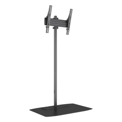 Soporte de Piso para Pantalla / Orientación Vertical y Horizontal / 32" a 75" / VESA 600 x 400 / Carga 50 kg (110 lbs) / Altura Ajustable 1.5 m (4.9 ft)
