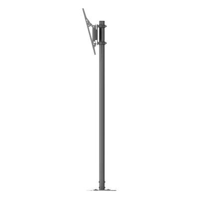 Soporte de Piso para Pantalla / Orientación Vertical y Horizontal / 32" a 75" / VESA 600 x 400 / Carga 50 kg (110 lbs) / Altura Ajustable 1.5 m (4.9 ft)