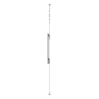 Soporte de Montaje Suelo a Techo / Pantallas 32" ~ 75" / Carga Máxima 30 kg / VESA 400 x 600 mm / Cableado de Acero