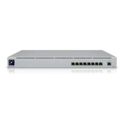 Switch PoE Administrable / 8 Puertos PoE+ y PoE++ / 120 W Totales / Batería UPS 368 Wh / 2 Salidas AC 230 V / Rack 1U