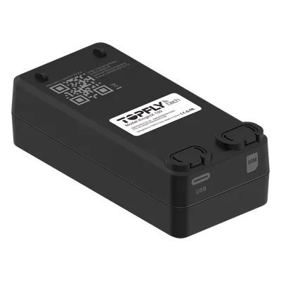 Rastreador GPS 4G / Batería Recargable / GNSS BLE Wi-Fi / Botón de Pánico / Sonda de Temperatura Opcional / 91.8 x 43.5 x 29.2 mm