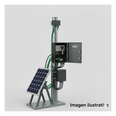 Kit Solar / 610W / 12VDC / 600Ah VRLA / 60A MPPT / Autonomía 24h