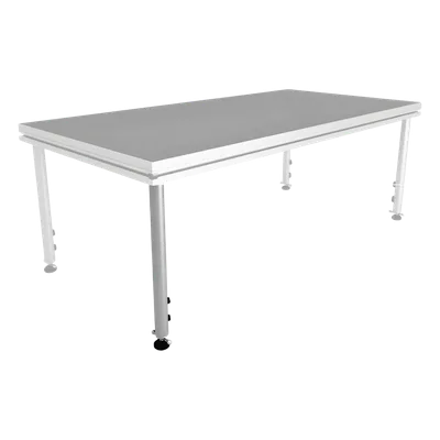 Pata Ajustable para Tarima Modular / 60 a 100 cm (1.97 a 3.28 ft) / Aluminio / 1 Unidad