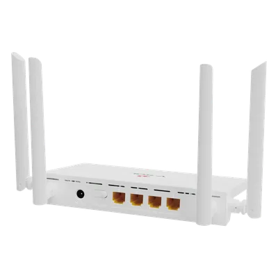 Router Wi-Fi 6 / AX3000 Dual Band / 4 Puertos Gigabit / MESH / Diseño Compacto / -30 a 60°C