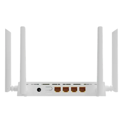 Router Wi-Fi 6 / AX3000 Dual Band / 4 Puertos Gigabit / MESH / Diseño Compacto / -30 a 60°C