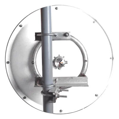 Antena Direccional / 6 ft (1.83 m) / 5.9-7.2 GHz / Ganancia 37 dBi / Polarización Dual Slant 45° y 90° / Radomo y Jumpers Incluidos