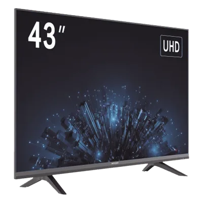 Monitor LED 4K / 43" / Uso 24-7 / HDMI x3 / Contraste 4000:1 / VESA 200x200 / Bocinas 10W