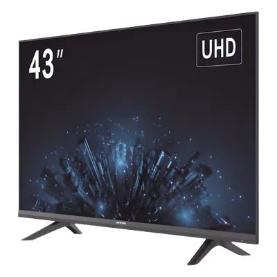 Monitor LED 4K / 43" / Uso 24-7 / HDMI x3 / Contraste 4000:1 / VESA 200x200 / Bocinas 10W