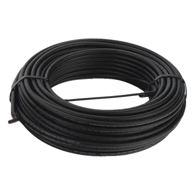 Kit Cable Fotovoltaico / 2 Rollos de 100 m (328 ft) / Calibre 10 AWG (6 mm²) / Cobre Tipo PV / 1000/2000 V / -40°C a 120°C