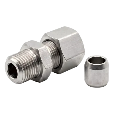 Adaptador para Manguera Piloto de Alta Presión / DN4 (1/16") / Rosca M12 x 1.5 / Sello DKOL 24° / 375 bar (5439 psi) / Acero Galvanizado / cULus / FM Approved