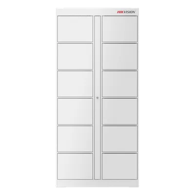Locker de Expansión / 12 Espacios / Comunicación RS485 / Control Facial y Tarjeta / Uso Interior / 50 kg