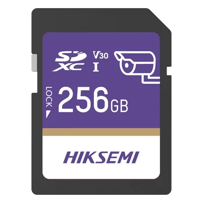 Tarjeta SD / 256 GB / 100 MB/s Lectura / 90 MB/s Escritura / Clase 10 U3 V30 / 3D TLC NAND / Videovigilancia 24/7
