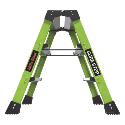 Taburete de Fibra de Vidrio / 2 Peldaños / Capacidad 170 kg (375 lbs) / Clasificación IAA / Plataforma 19x36 cm