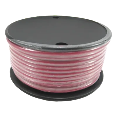 Cable Eléctrico Marino / Calibre 12 AWG / 600 V / Temperatura 105°C / Longitud 100 pies (30.48 m) / Cubierta PVC Roja