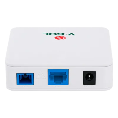 ONU Bridge Dual / GPON-EPON / 1 Puerto SC/UPC / 1 Puerto LAN 2.5G / 82x82x25 mm / 0.27x0.27x0.08 ft