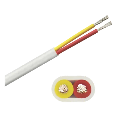 Cable plano grado marino / Calibre 14 / 2 conductores / 100 pies (328 pies) / 600V / 105°C