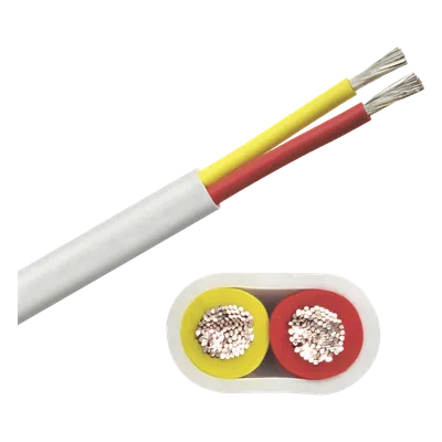 Cable Marino Plano / 2 Conductores Cal 10 AWG / Rojo/Amarillo / 100 pies / UL 1426 BC-5W2 / Grado Marino