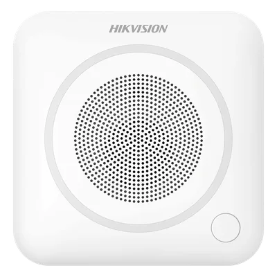 Sirena Inalámbrica Interior / 105 dB / Audio Intercom 85 dB / LED de Alerta / 433 MHz / Alcance 800 m (2624.7 ft) / Cifrado AES-128