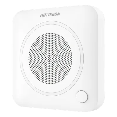 Sirena Inalámbrica Interior / 105 dB / Audio Intercom 85 dB / LED de Alerta / 433 MHz / Alcance 800 m (2624.7 ft) / Cifrado AES-128