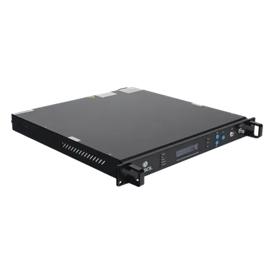 Transmisor Óptico / 1550 nm / Modulación Externa / 2 Salidas 9 dBm / DWDM / Doble Fuente de Poder