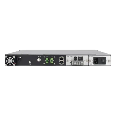 Transmisor Óptico / 1550 nm / Modulación Externa / 2 Salidas 9 dBm / DWDM / Doble Fuente de Poder