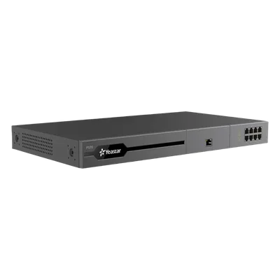 Conmutador IP PBX Enterprise / 300 a 500 Usuarios / 60 a 120 Llamadas Simultáneas / 16 Puertos FXO/FXS / 2 Puertos E1/T1/PRI / Hot Standby
