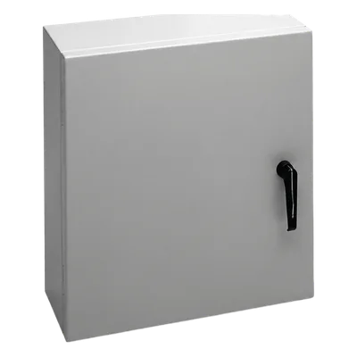 Gabinete Para Exterior OSP ComLine, Protección NEMA 4/12/4X/3/3R; IP66, 600 mm de Ancho, 200 mm de Profundidad, De Aluminio, Color Gris Claro
